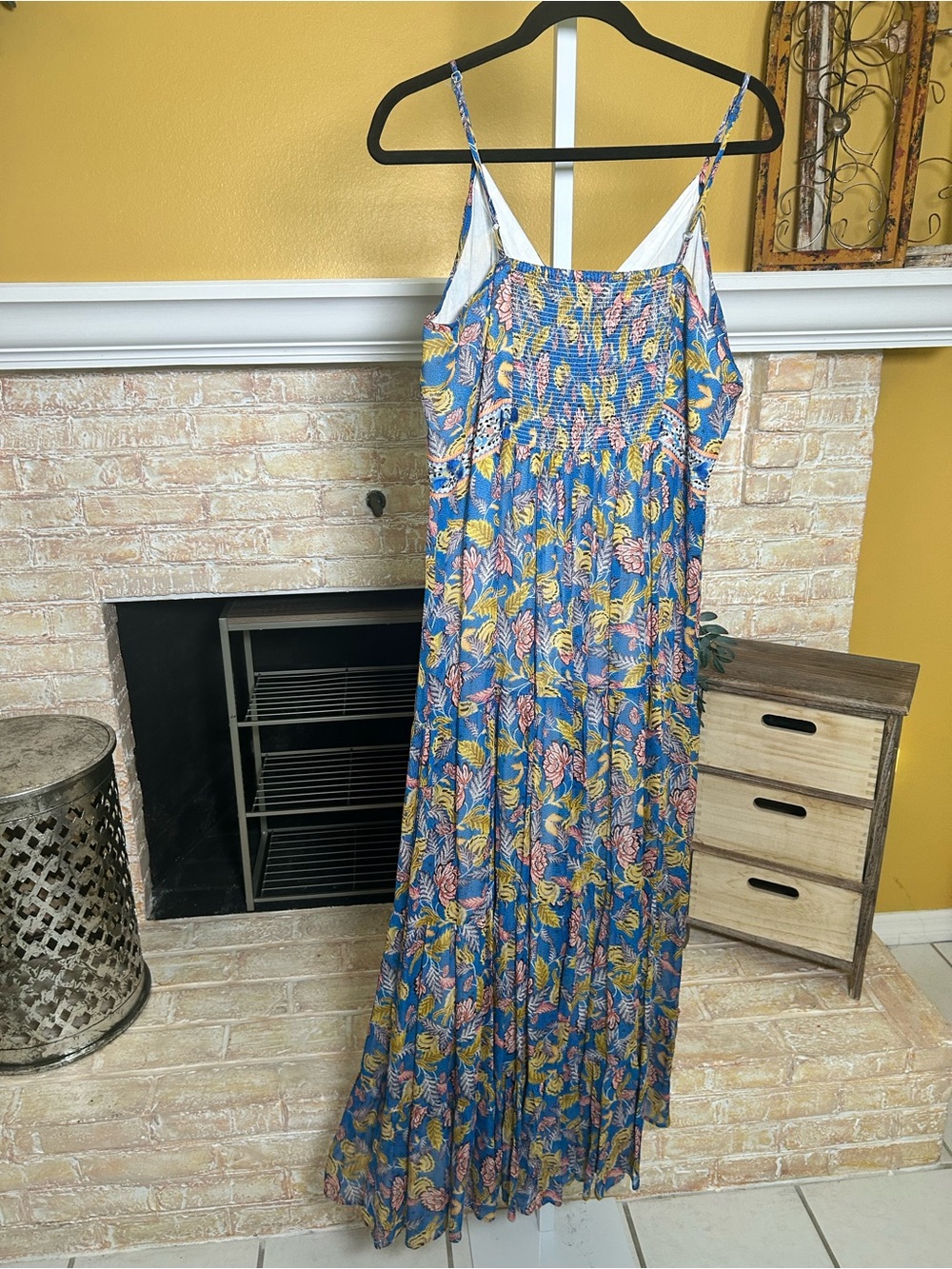 Anthropologie Verb by Pallavi Singhee Vineyard Tiered Maxi Dress | Size 14 #138 - Picture 3 of 11